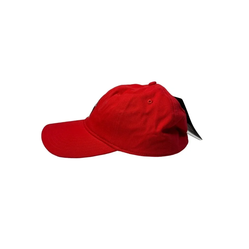 DISNEY Mickey Mouse New Tags Baseball Adjustable‎ Red Cap One Size 100%Cotton